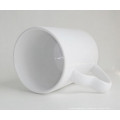 Haonai Glossy White Mug Dishwasher Safe/Microwavable Safe/Sublimation Ready, 11oz